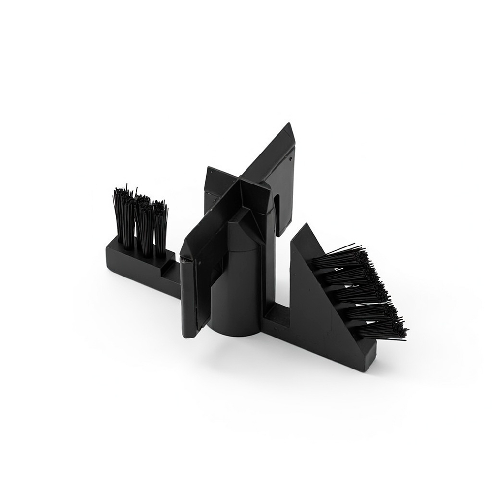 Cafetto Rensehoved Børste (Sort) til Portafilter Renser